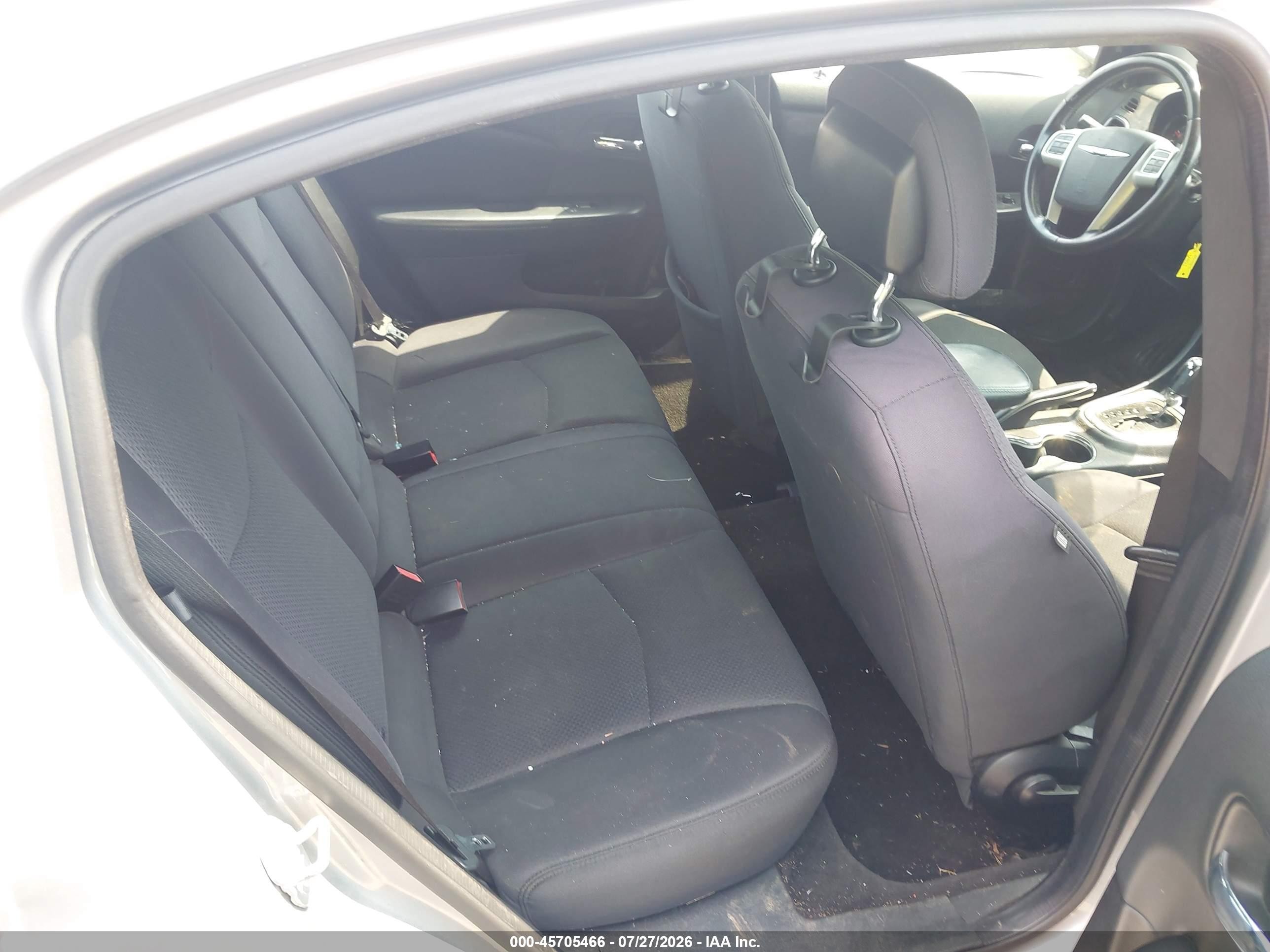 2014 Chrysler 200 Touring Silver vin: 1C3CCBBB0EN198110