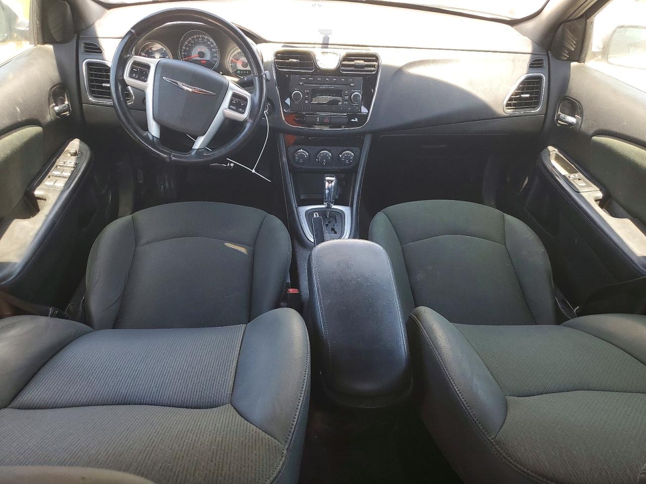 2012 Chrysler 200 Touring Silver vin: 1C3CCBBB1CN103874