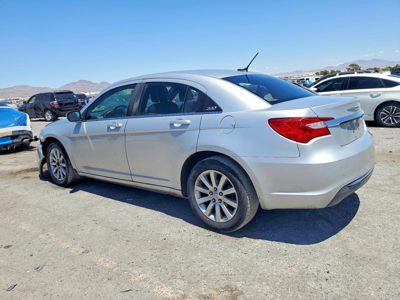 2012 Chrysler 200 Touring Silver vin: 1C3CCBBB1CN103874