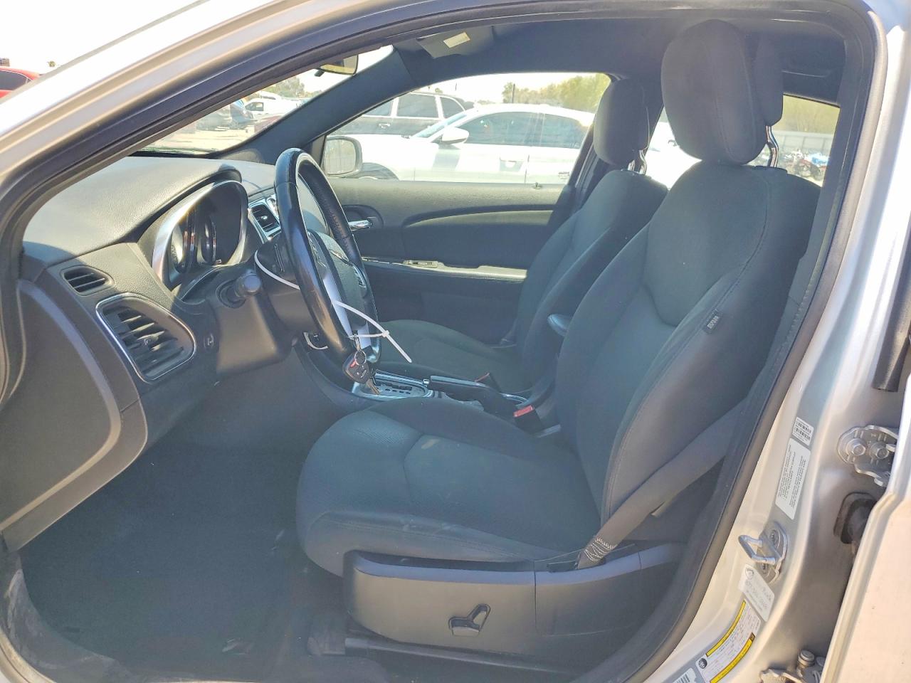 2012 Chrysler 200 Touring Silver vin: 1C3CCBBB1CN103874