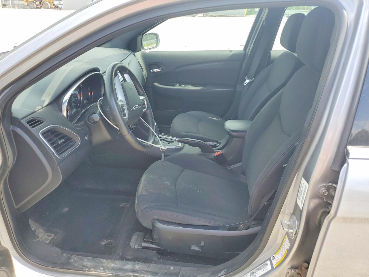 2013 Chrysler 200 Touring Silver vin: 1C3CCBBB1DN579558