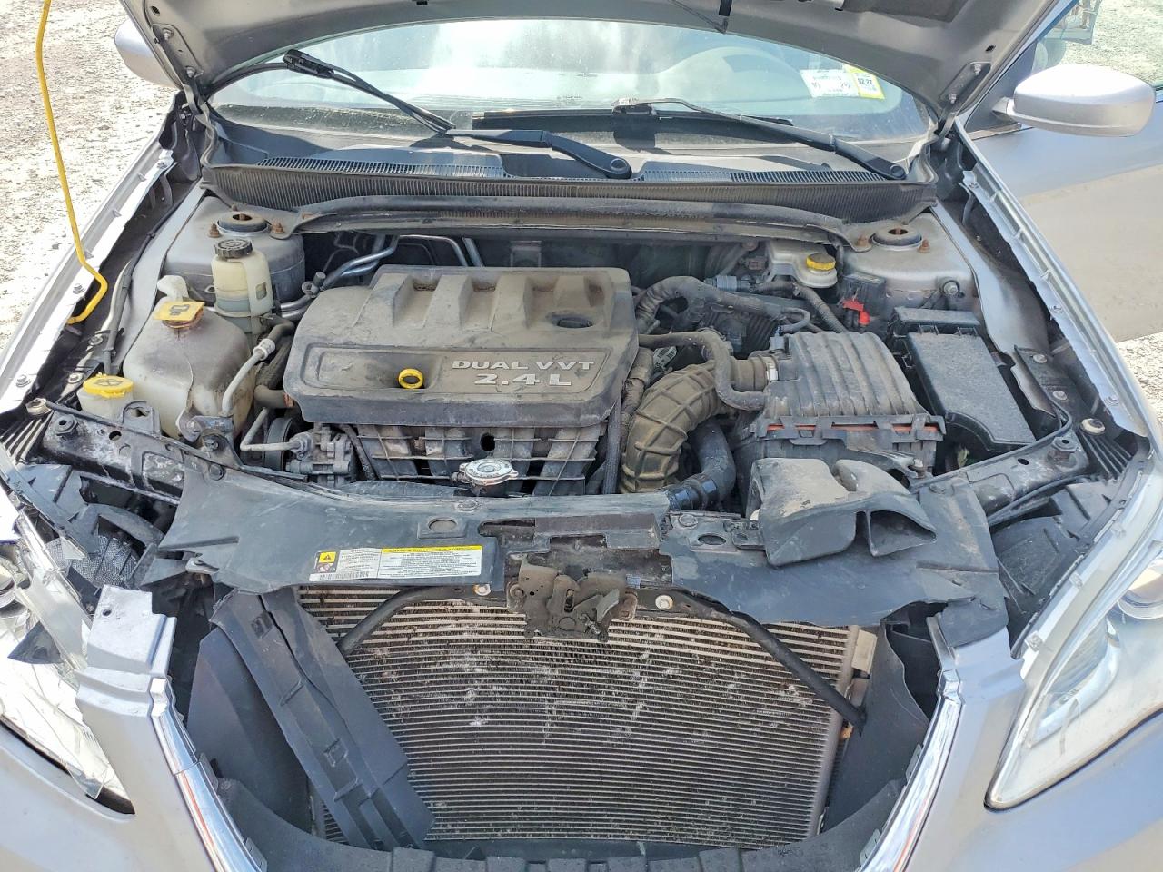2013 Chrysler 200 Touring Silver vin: 1C3CCBBB1DN579558