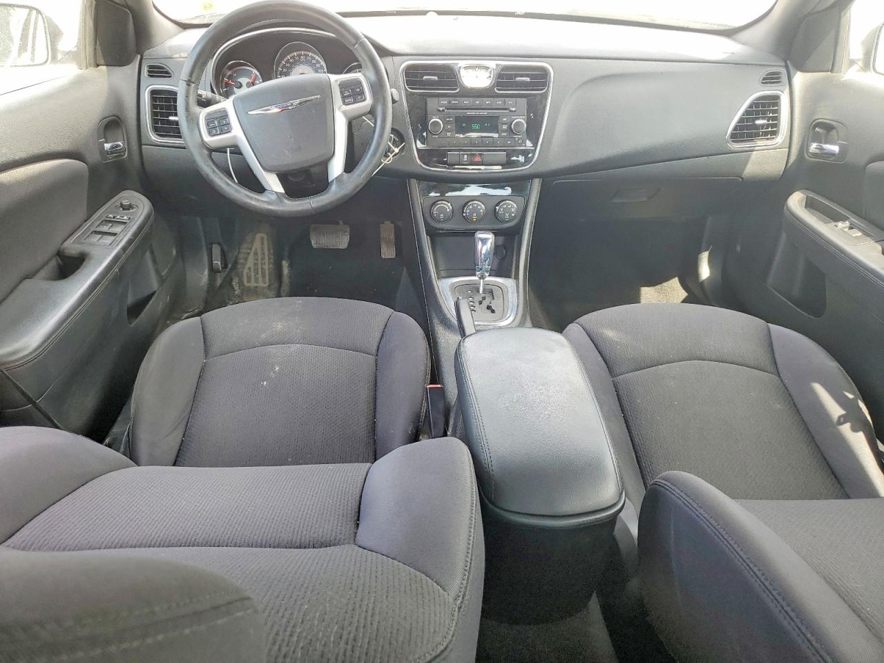 2013 Chrysler 200 Touring Silver vin: 1C3CCBBB1DN579558