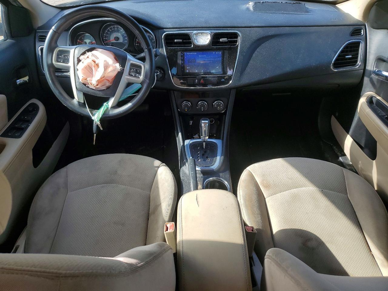 2013 Chrysler 200 Touring Brown vin: 1C3CCBBB1DN598451