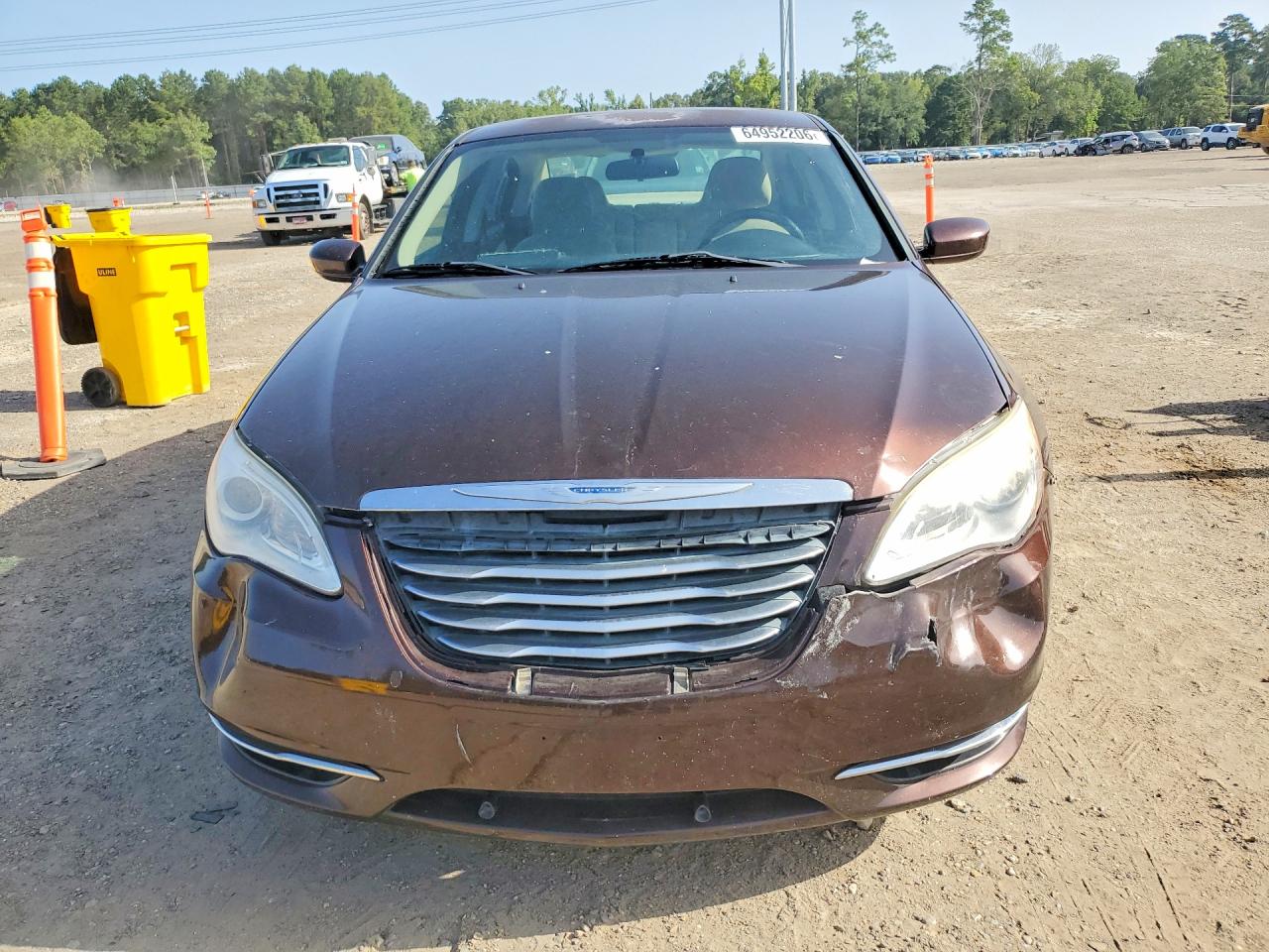 2013 Chrysler 200 Touring Brown vin: 1C3CCBBB1DN598451
