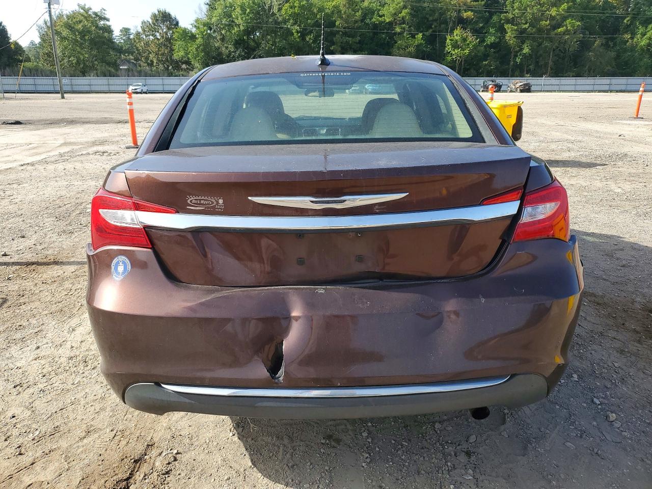 2013 Chrysler 200 Touring Brown vin: 1C3CCBBB1DN598451