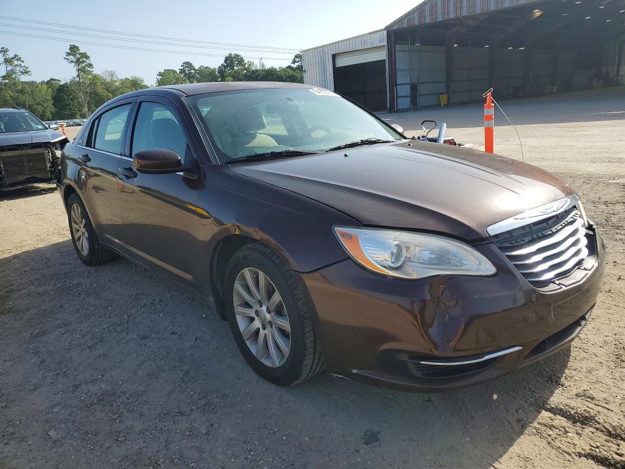 2013 Chrysler 200 Touring Brown vin: 1C3CCBBB1DN598451