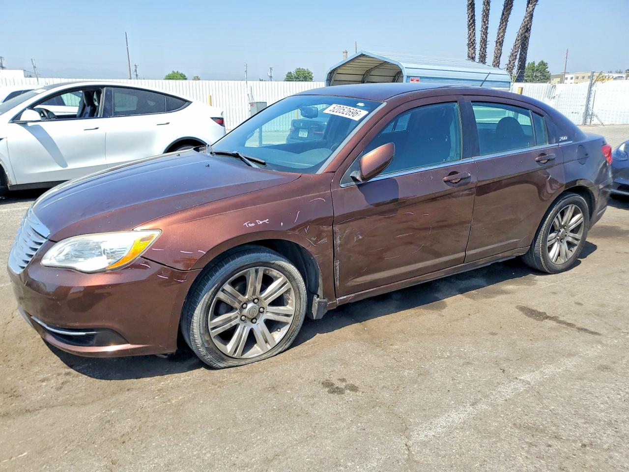 2012 Chrysler 200 Touring Brown vin: 1C3CCBBB2CN169849