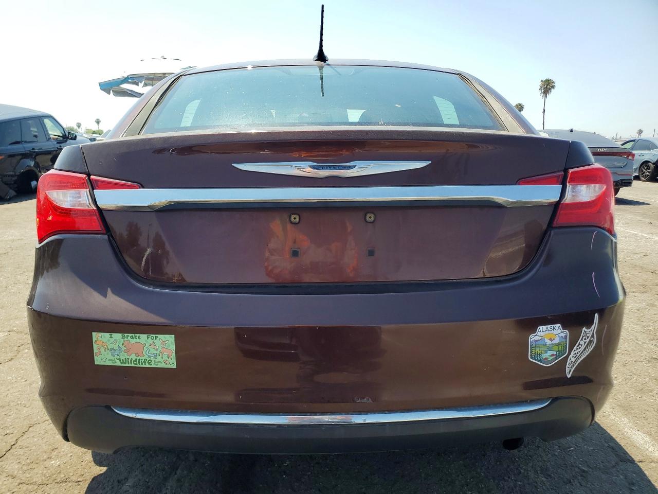2012 Chrysler 200 Touring Brown vin: 1C3CCBBB2CN169849