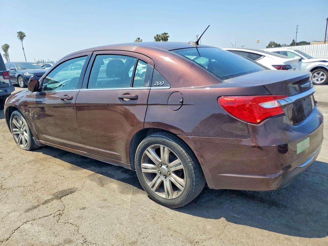 2012 Chrysler 200 Touring Brown vin: 1C3CCBBB2CN169849