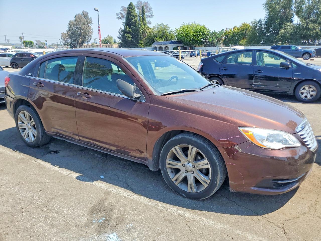 2012 Chrysler 200 Touring Brown vin: 1C3CCBBB2CN169849