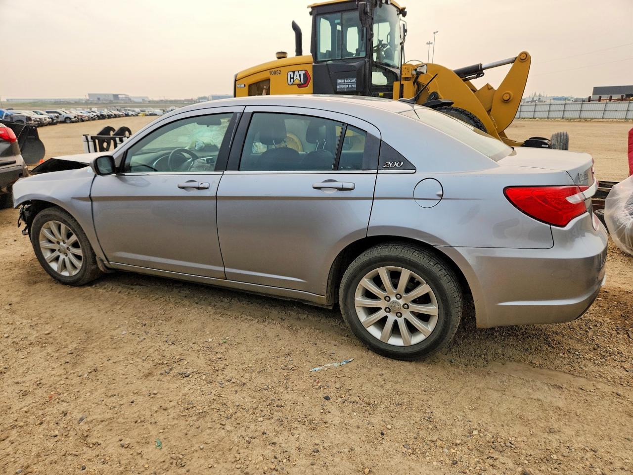 2013 Chrysler 200 Touring Silver vin: 1C3CCBBB2DN509566