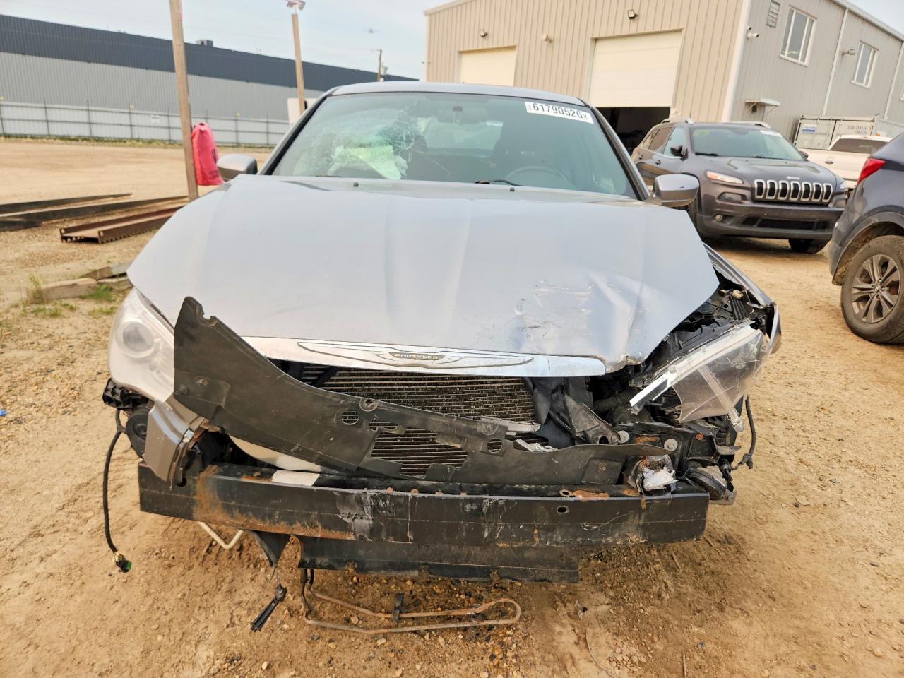 2013 Chrysler 200 Touring Silver vin: 1C3CCBBB2DN509566