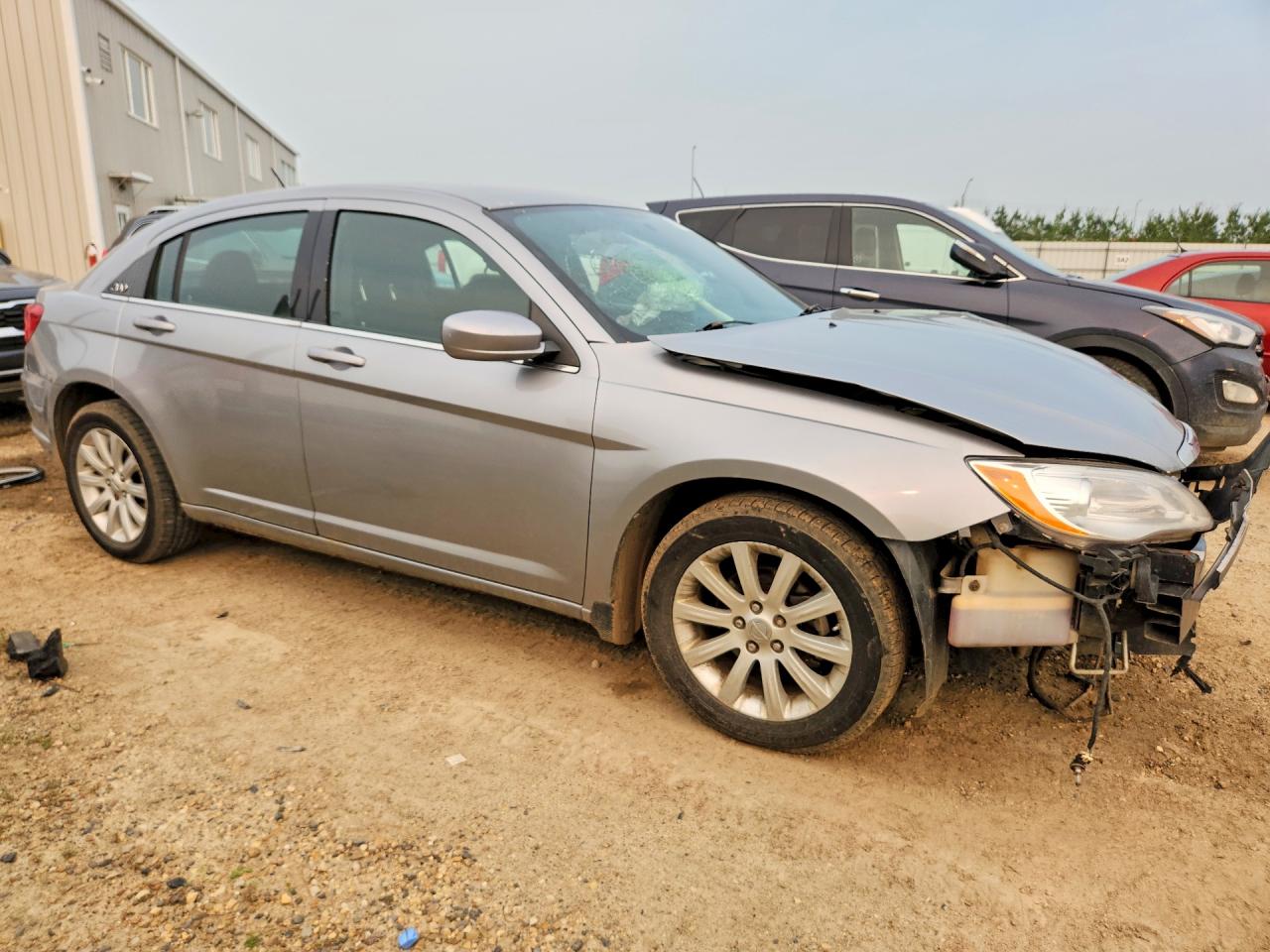 2013 Chrysler 200 Touring Silver vin: 1C3CCBBB2DN509566