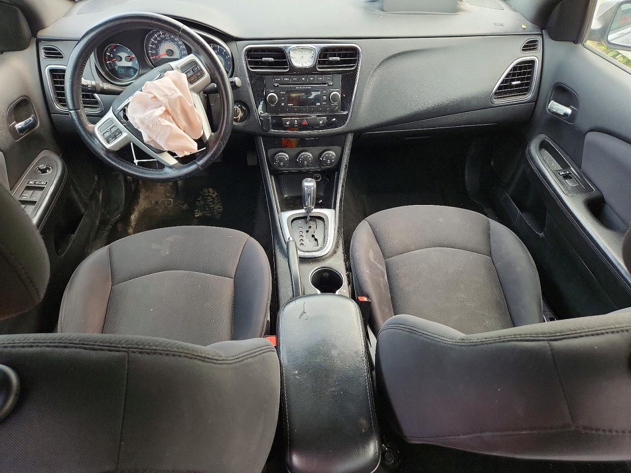 2013 Chrysler 200 Touring Silver vin: 1C3CCBBB2DN509566
