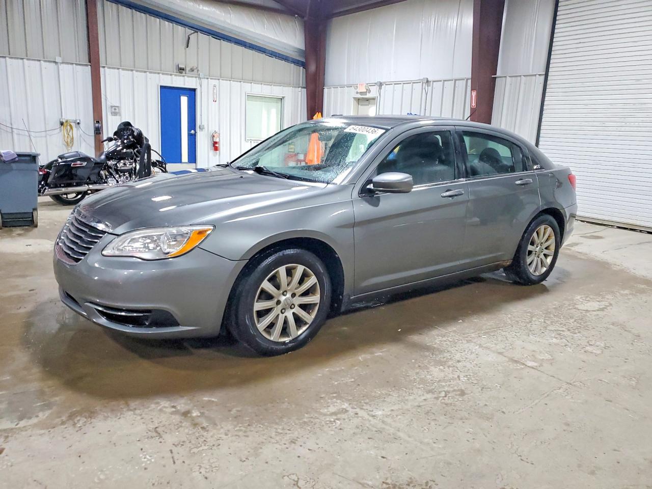 2013 Chrysler 200 Touring Серый vin: 1C3CCBBB2DN583912