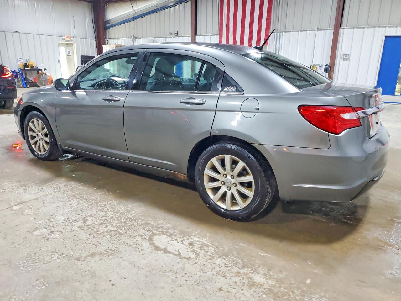 2013 Chrysler 200 Touring Gray vin: 1C3CCBBB2DN583912