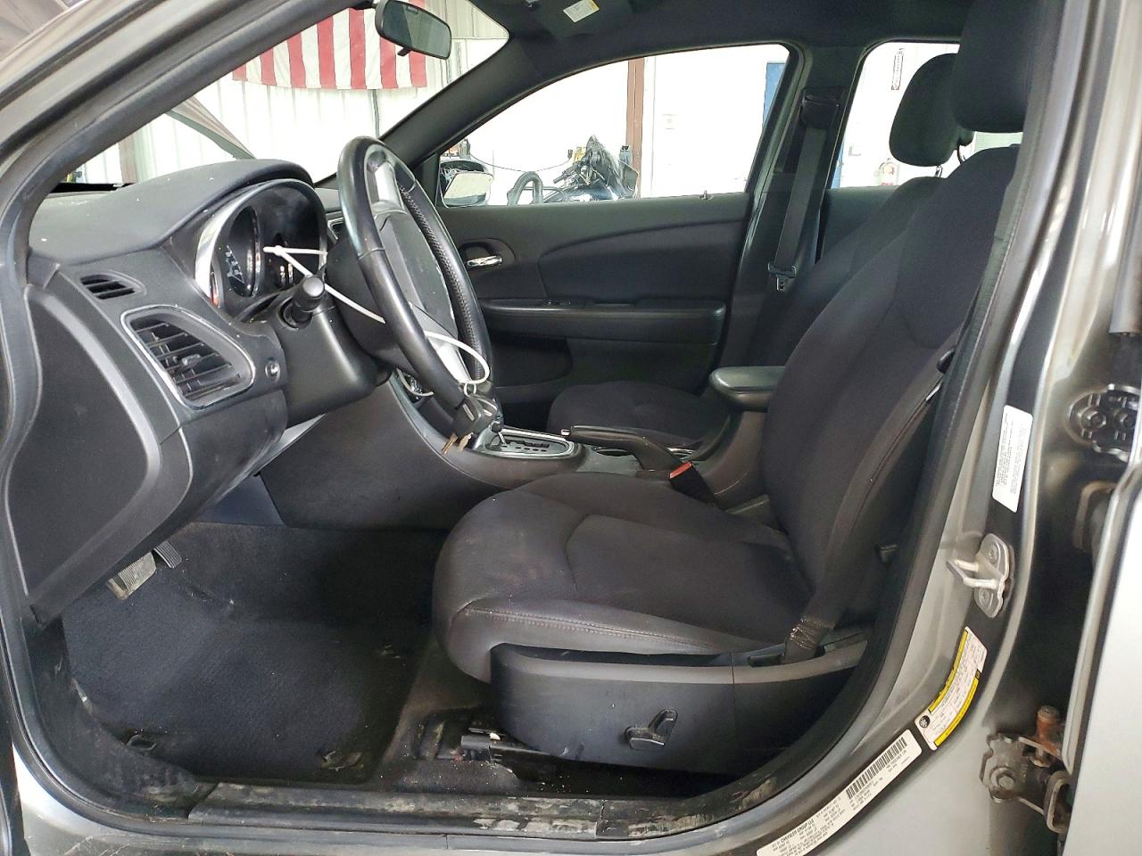 2013 Chrysler 200 Touring Gray vin: 1C3CCBBB2DN583912