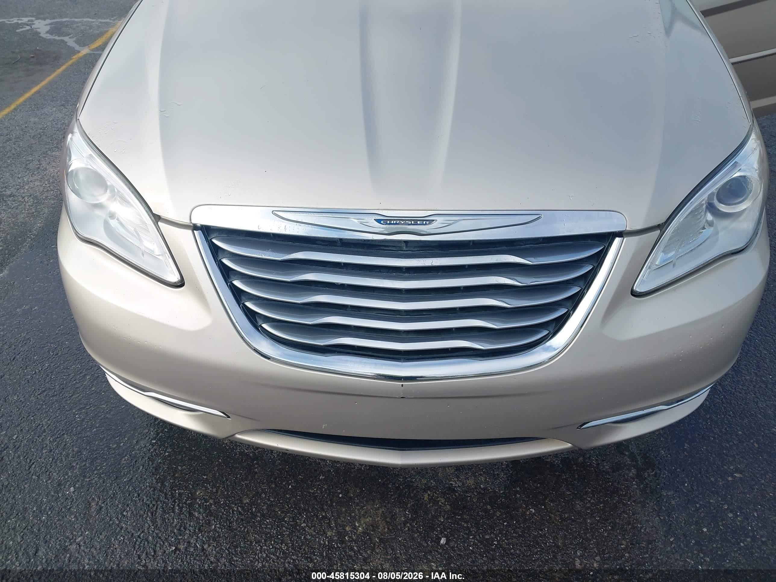 2013 Chrysler 200 Touring Gold vin: 1C3CCBBB2DN678907