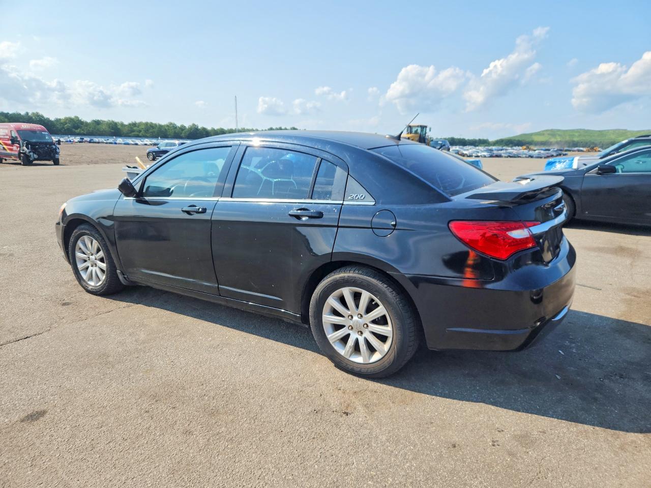 2013 Chrysler 200 Touring Black vin: 1C3CCBBB3DN503937