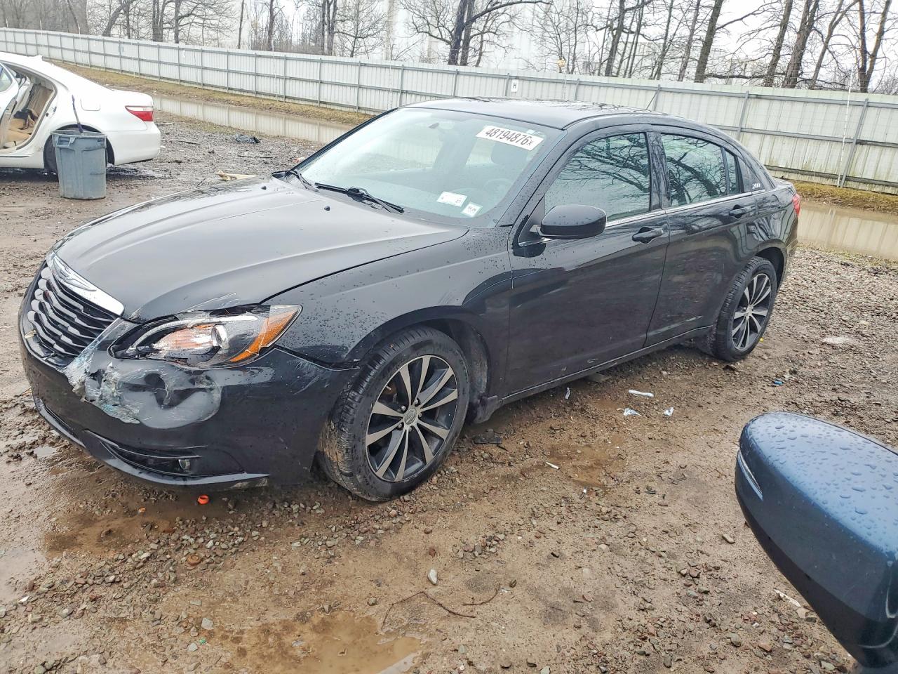 2013 Chrysler 200 Touring Black vin: 1C3CCBBB3DN547453