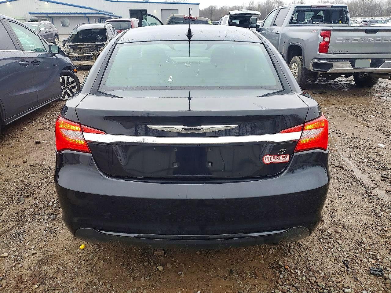 2013 Chrysler 200 Touring Black vin: 1C3CCBBB3DN547453