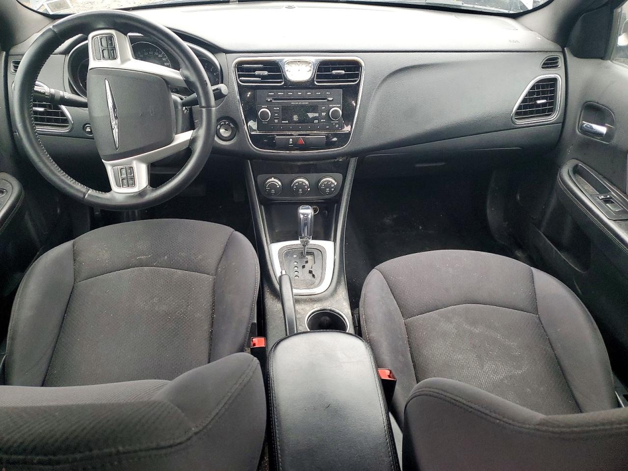 2013 Chrysler 200 Touring Black vin: 1C3CCBBB3DN547453
