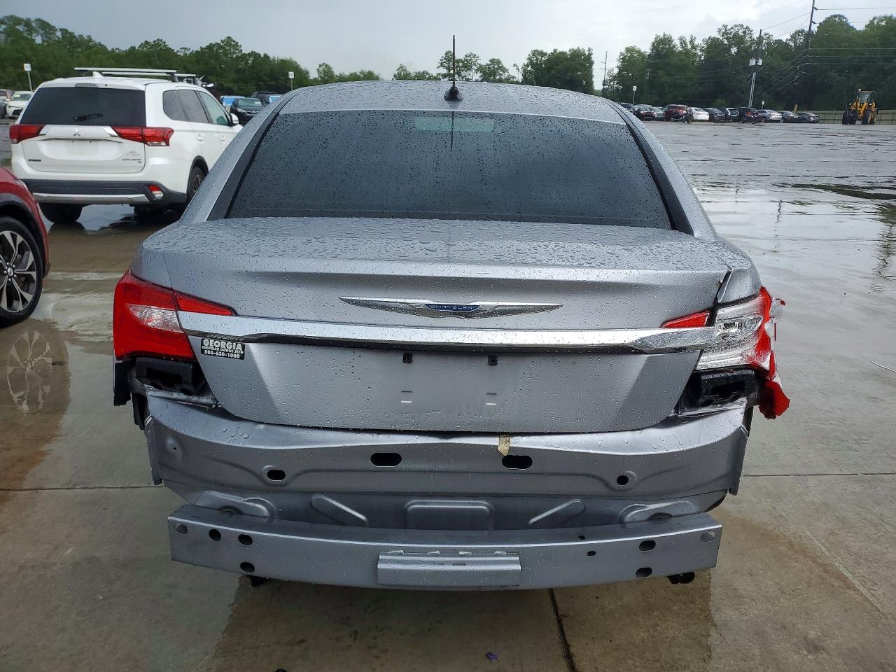 2013 Chrysler 200 Touring Серый vin: 1C3CCBBB3DN571154