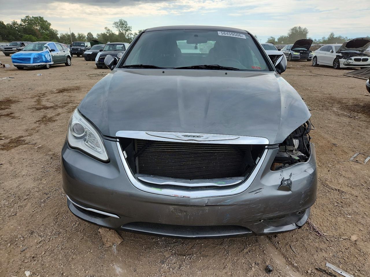 2013 Chrysler 200 Touring Серый vin: 1C3CCBBB3DN593784