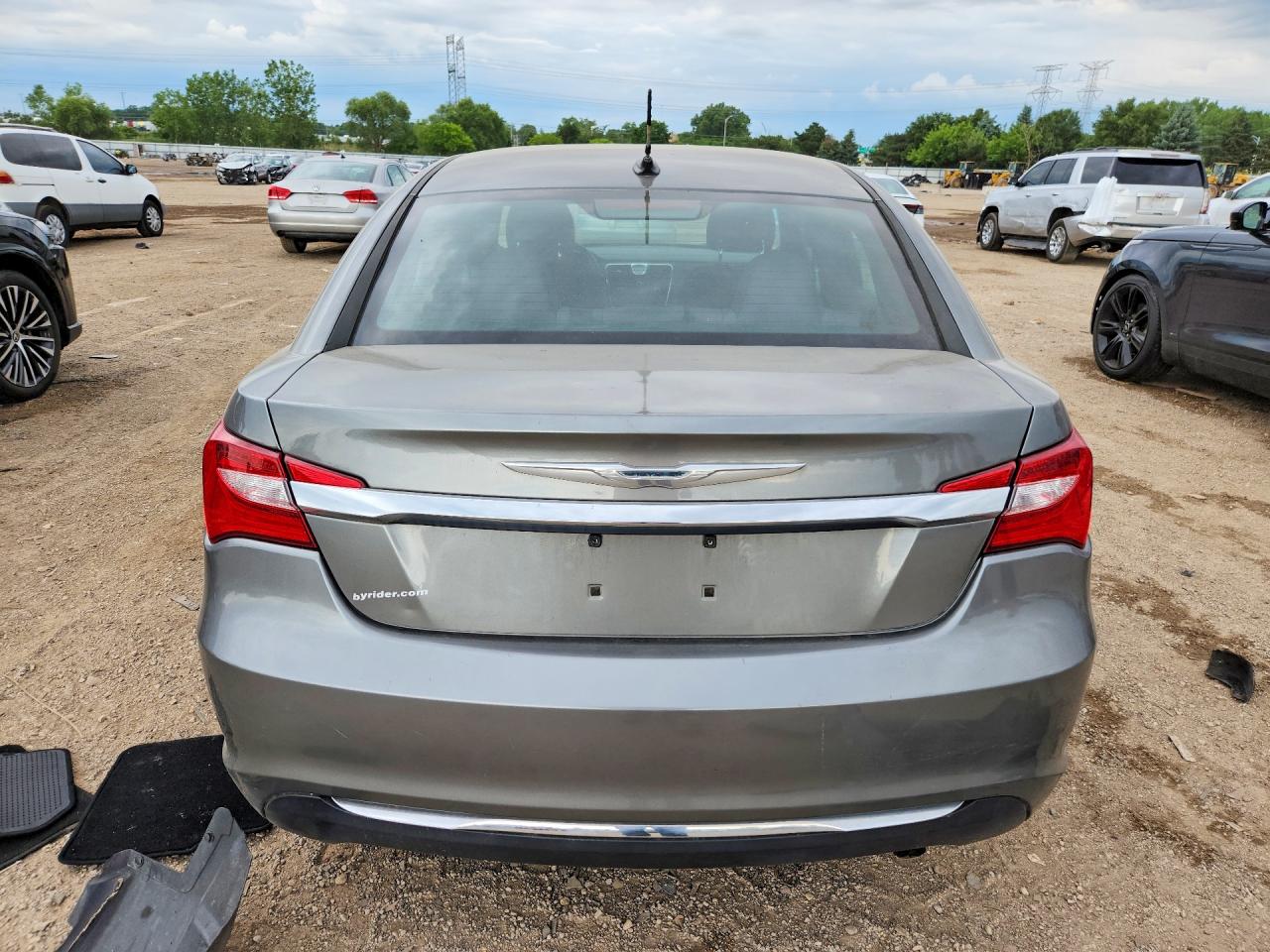 2013 Chrysler 200 Touring Серый vin: 1C3CCBBB3DN593784