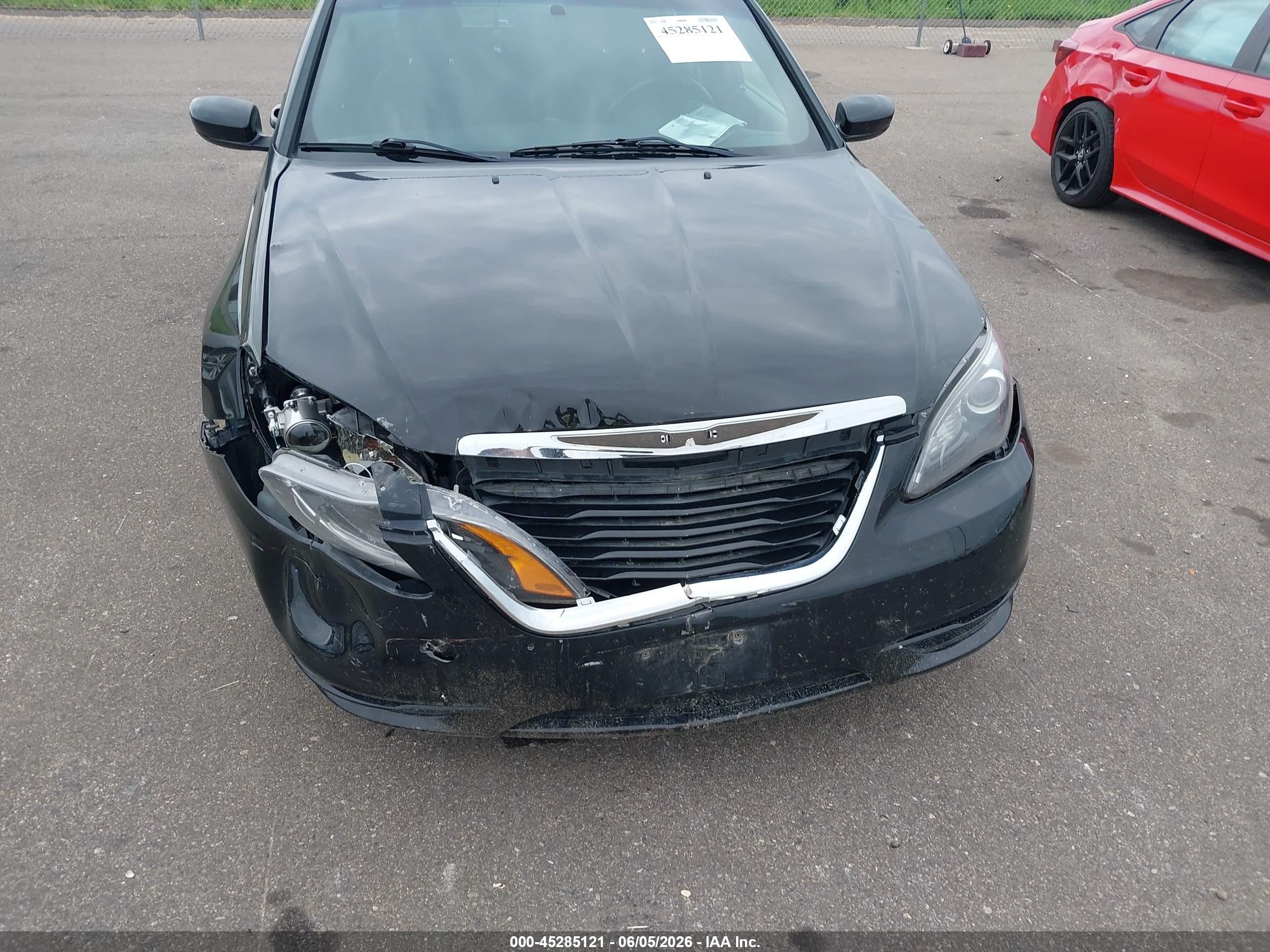 2013 Chrysler 200 Touring Black vin: 1C3CCBBB3DN594823