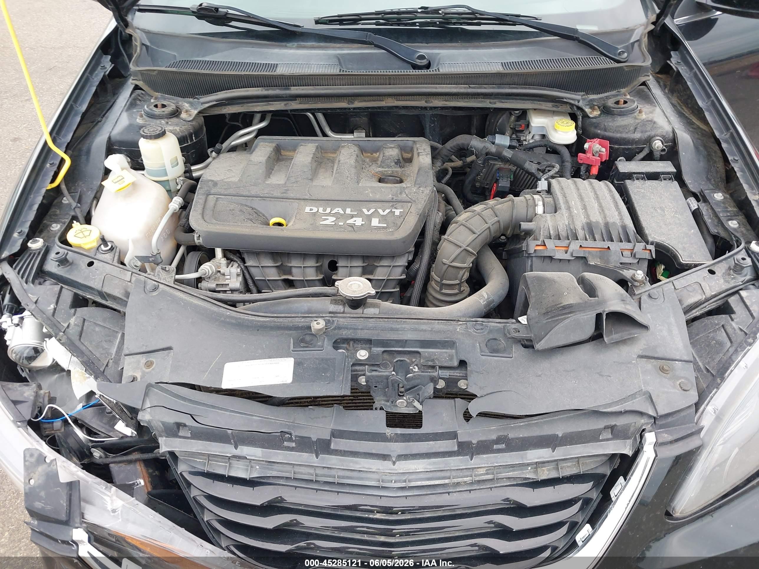 2013 Chrysler 200 Touring Black vin: 1C3CCBBB3DN594823