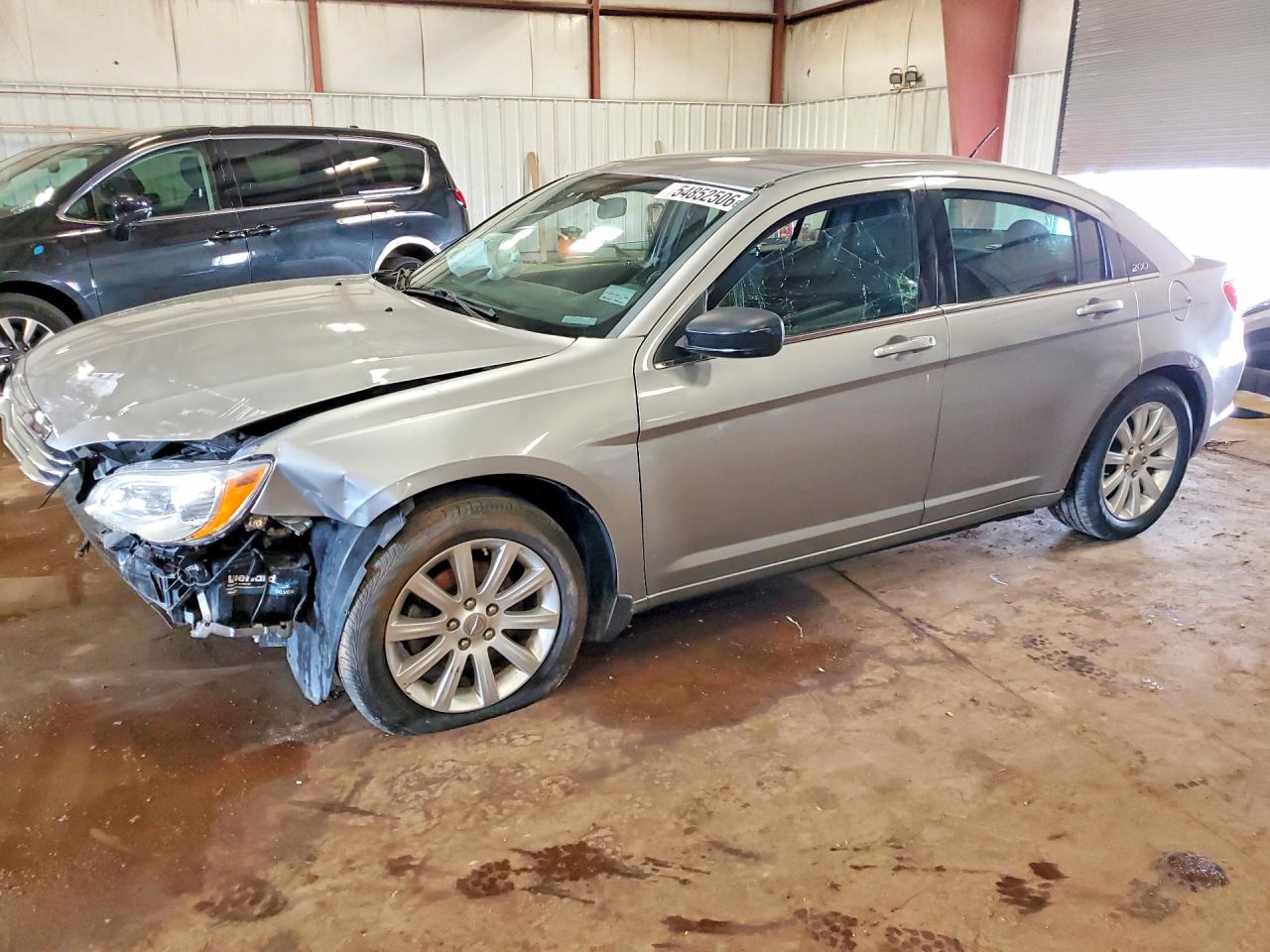2013 Chrysler 200 Touring Серебряный vin: 1C3CCBBB3DN601382