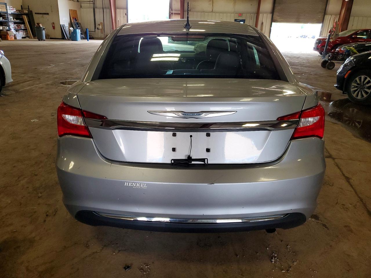 2013 Chrysler 200 Touring Silver vin: 1C3CCBBB3DN601382