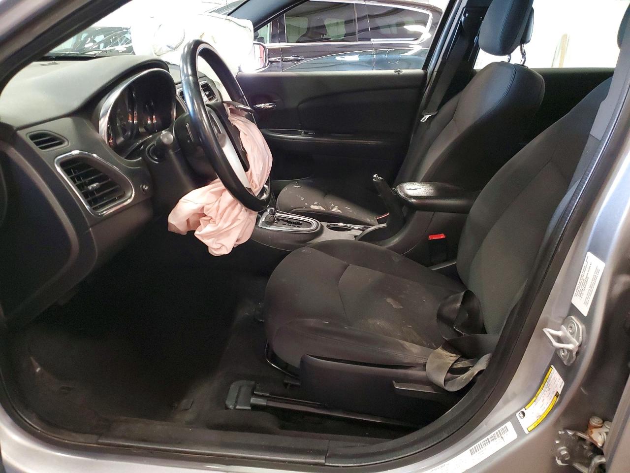 2013 Chrysler 200 Touring Silver vin: 1C3CCBBB3DN601382