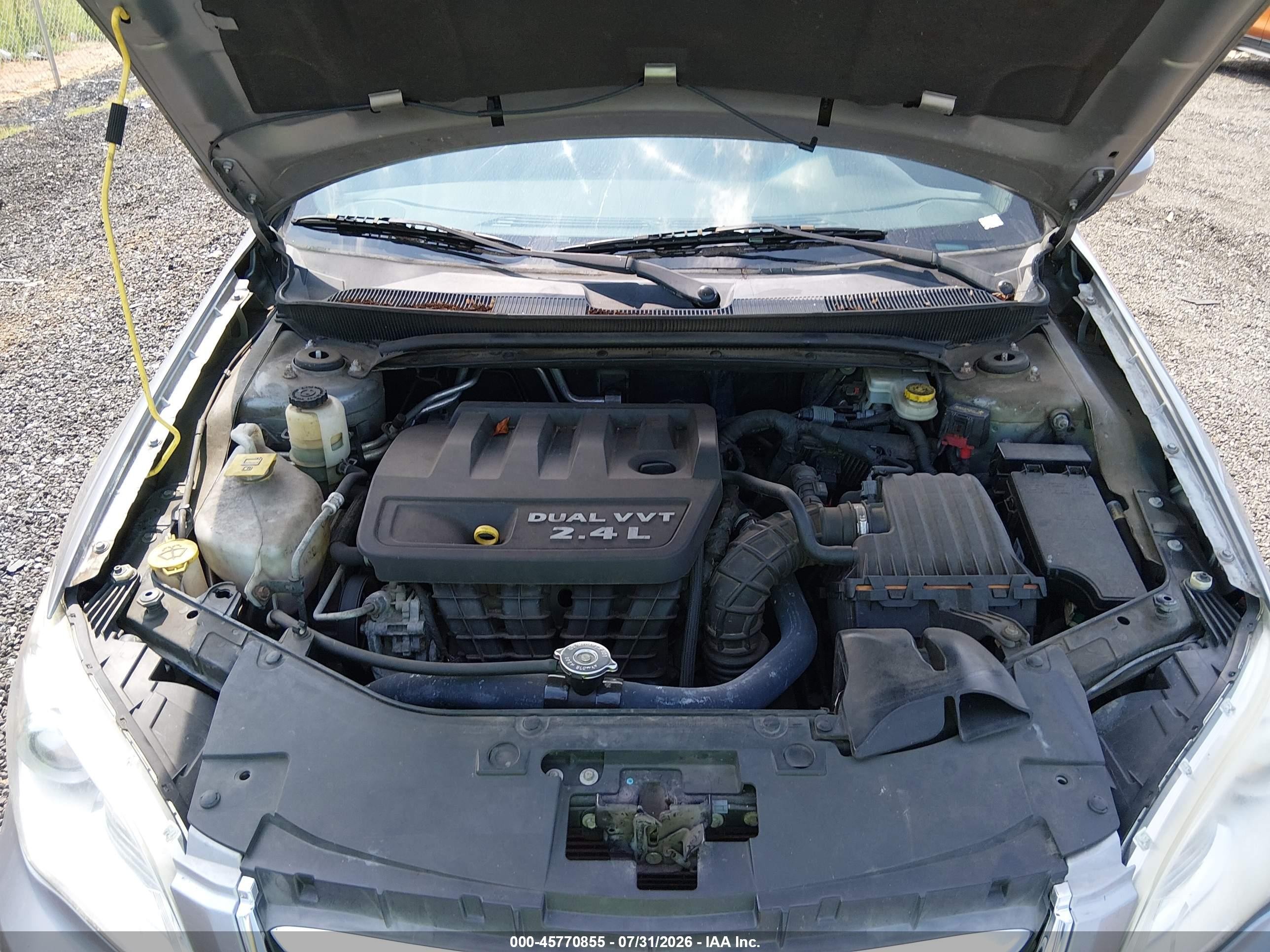 2013 Chrysler 200 Touring Silver vin: 1C3CCBBB3DN694839