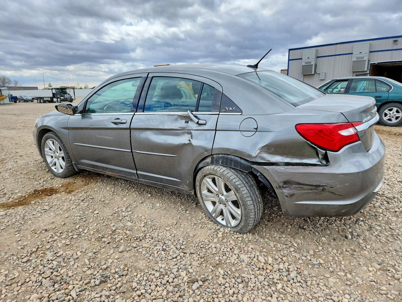 2013 Chrysler 200 Touring Gray vin: 1C3CCBBB3DN715057