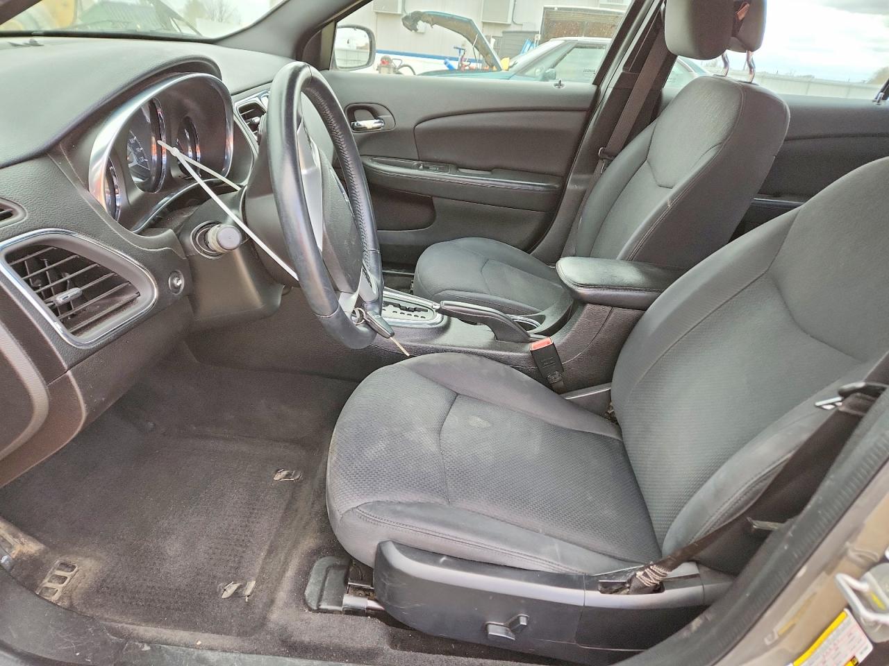 2013 Chrysler 200 Touring Gray vin: 1C3CCBBB3DN715057
