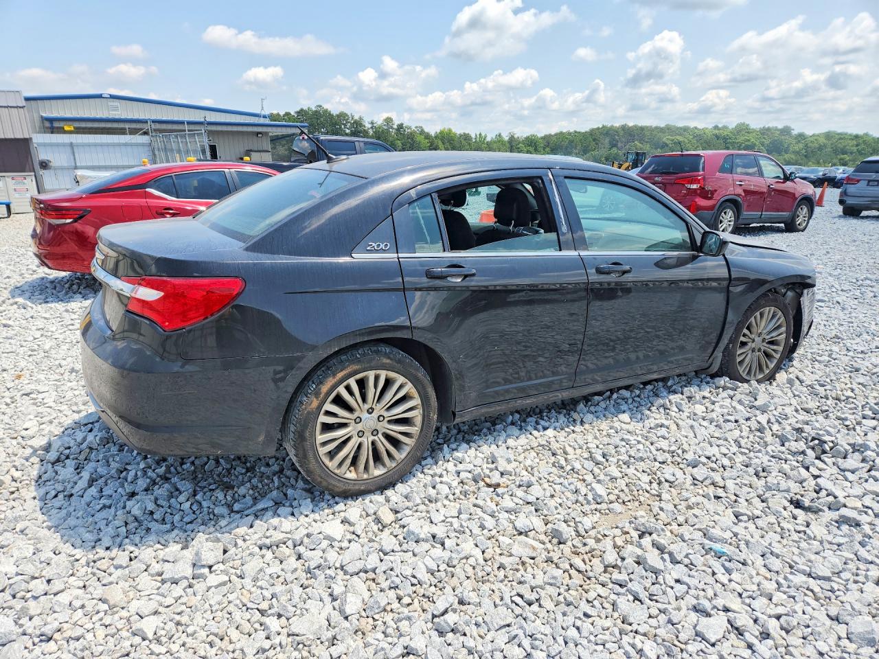 2013 Chrysler 200 Touring Black vin: 1C3CCBBB3DN743358