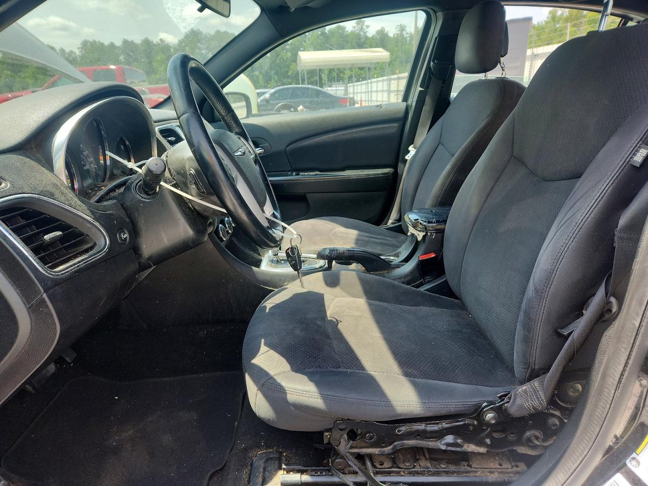 2013 Chrysler 200 Touring Black vin: 1C3CCBBB3DN743358