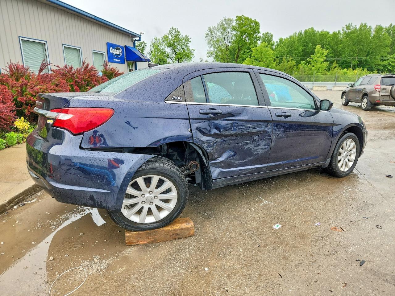 2012 Chrysler 200 Touring Черный vin: 1C3CCBBB4CN118076