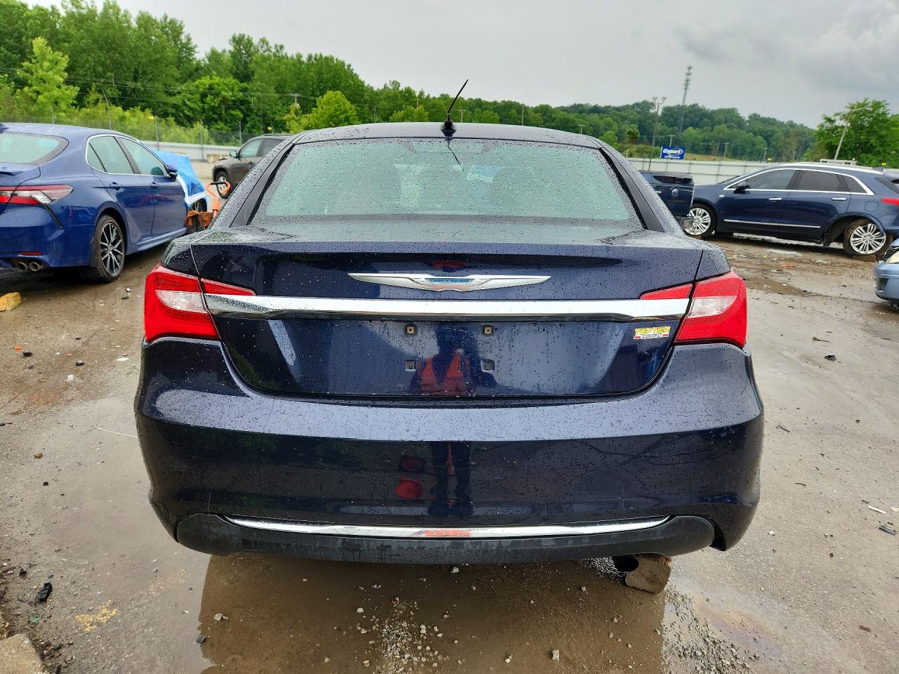2012 Chrysler 200 Touring Черный vin: 1C3CCBBB4CN118076