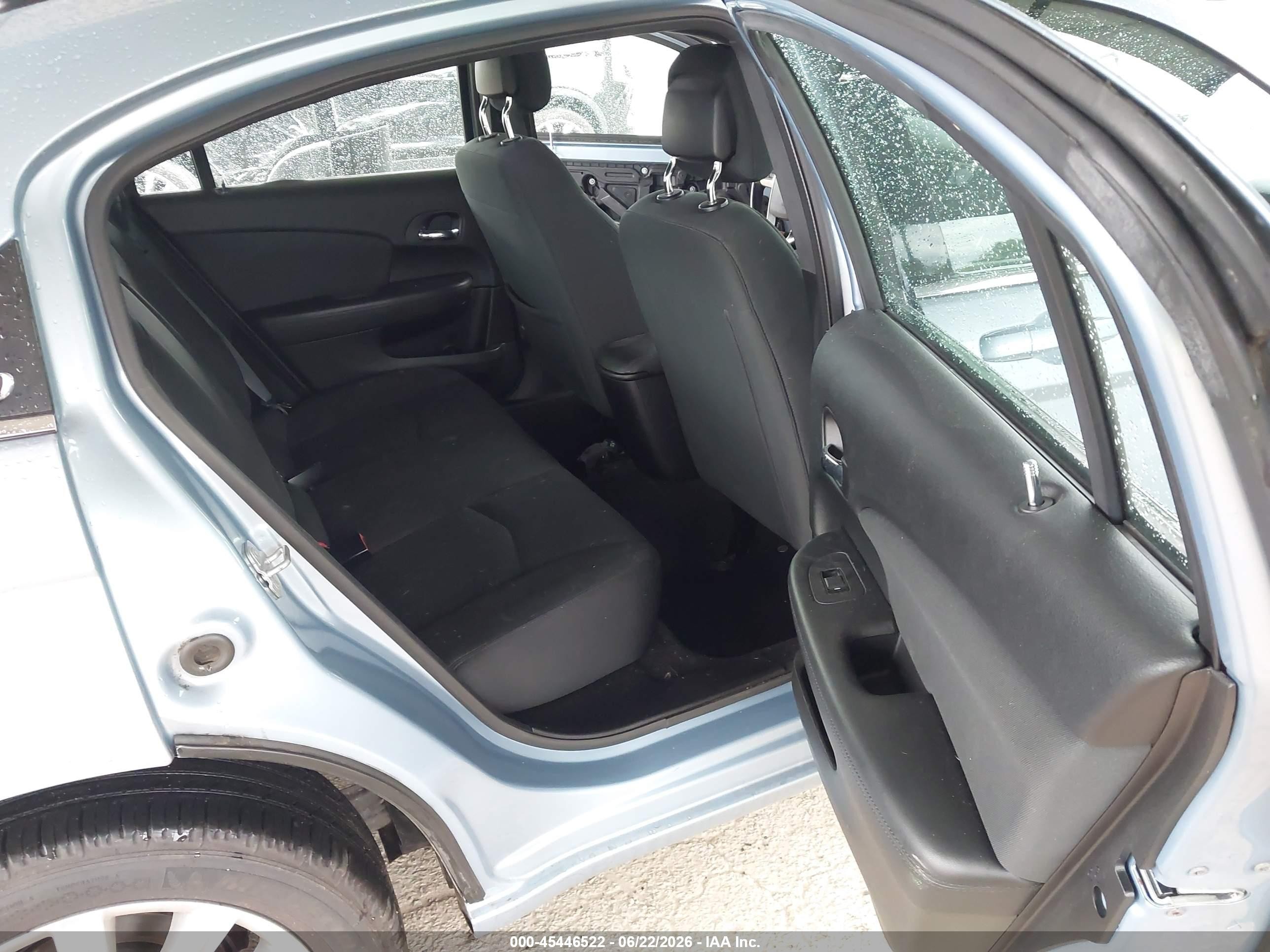 2012 Chrysler 200 Touring Light Blue vin: 1C3CCBBB4CN144239