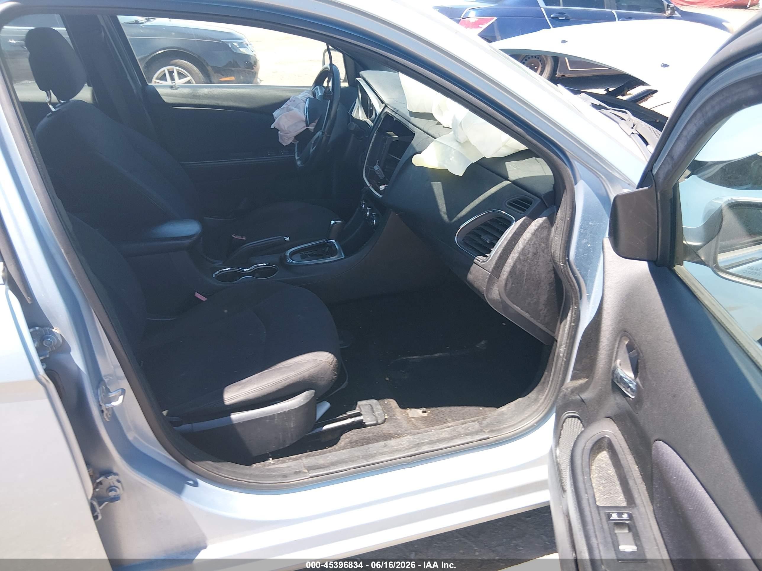 2013 Chrysler 200 Touring Light Blue vin: 1C3CCBBB4DN540205