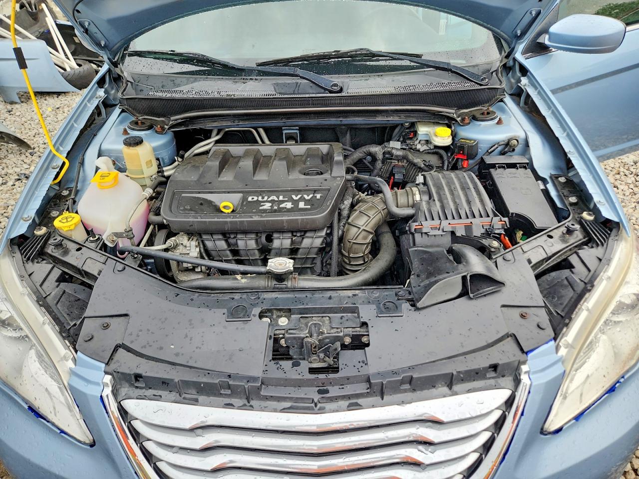2013 Chrysler 200 Touring Синий vin: 1C3CCBBB4DN684580