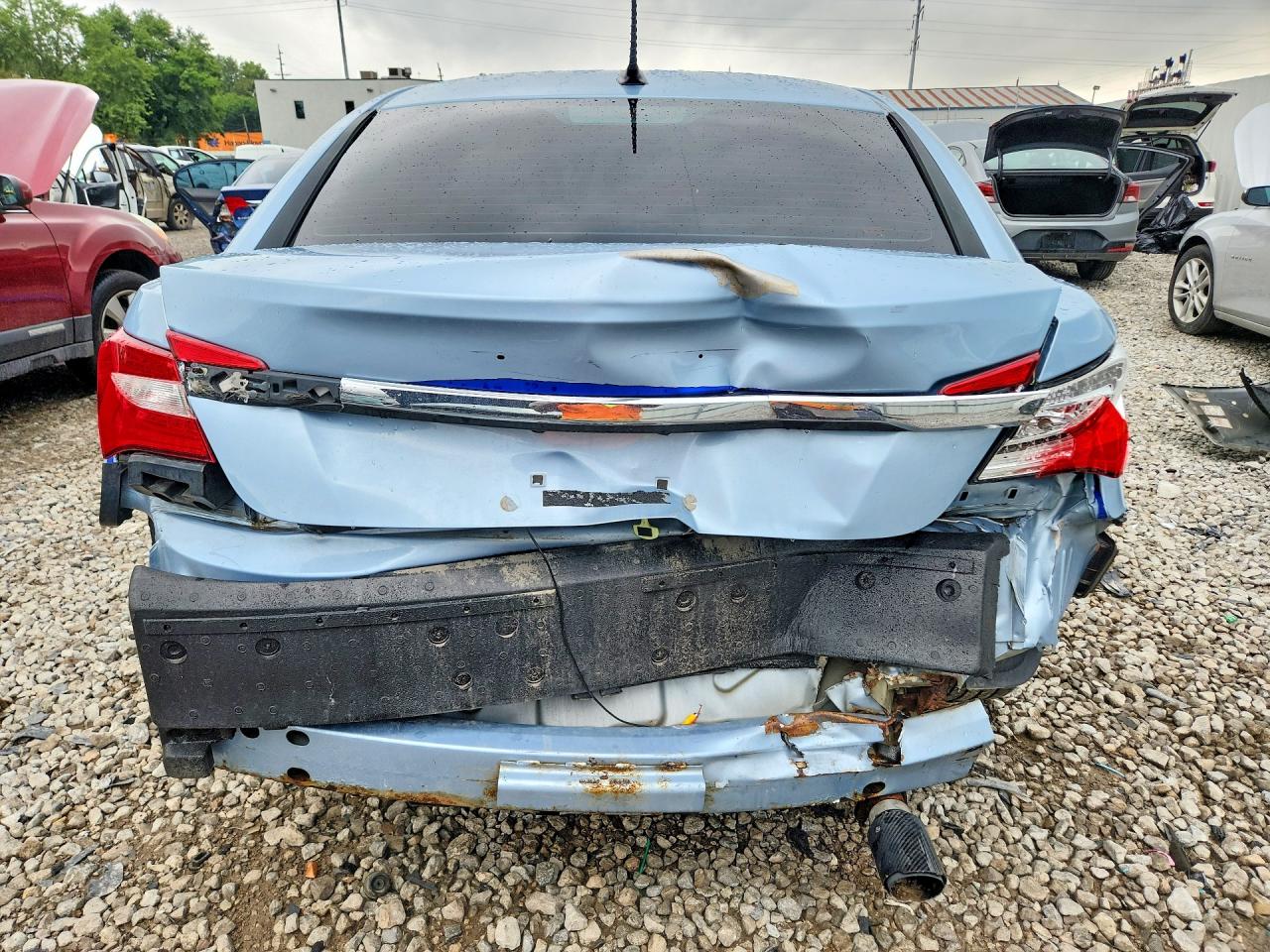 2013 Chrysler 200 Touring Синий vin: 1C3CCBBB4DN684580