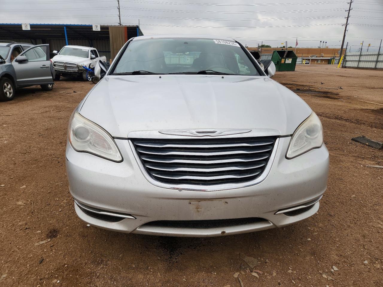 2012 Chrysler 200 Touring Silver vin: 1C3CCBBB5CN101366