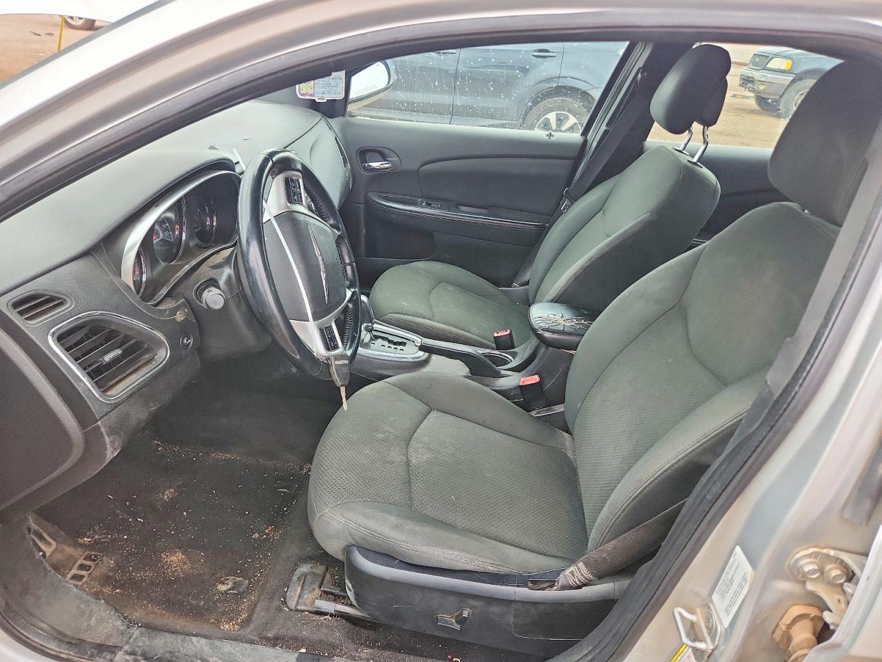 2012 Chrysler 200 Touring Silver vin: 1C3CCBBB5CN101366