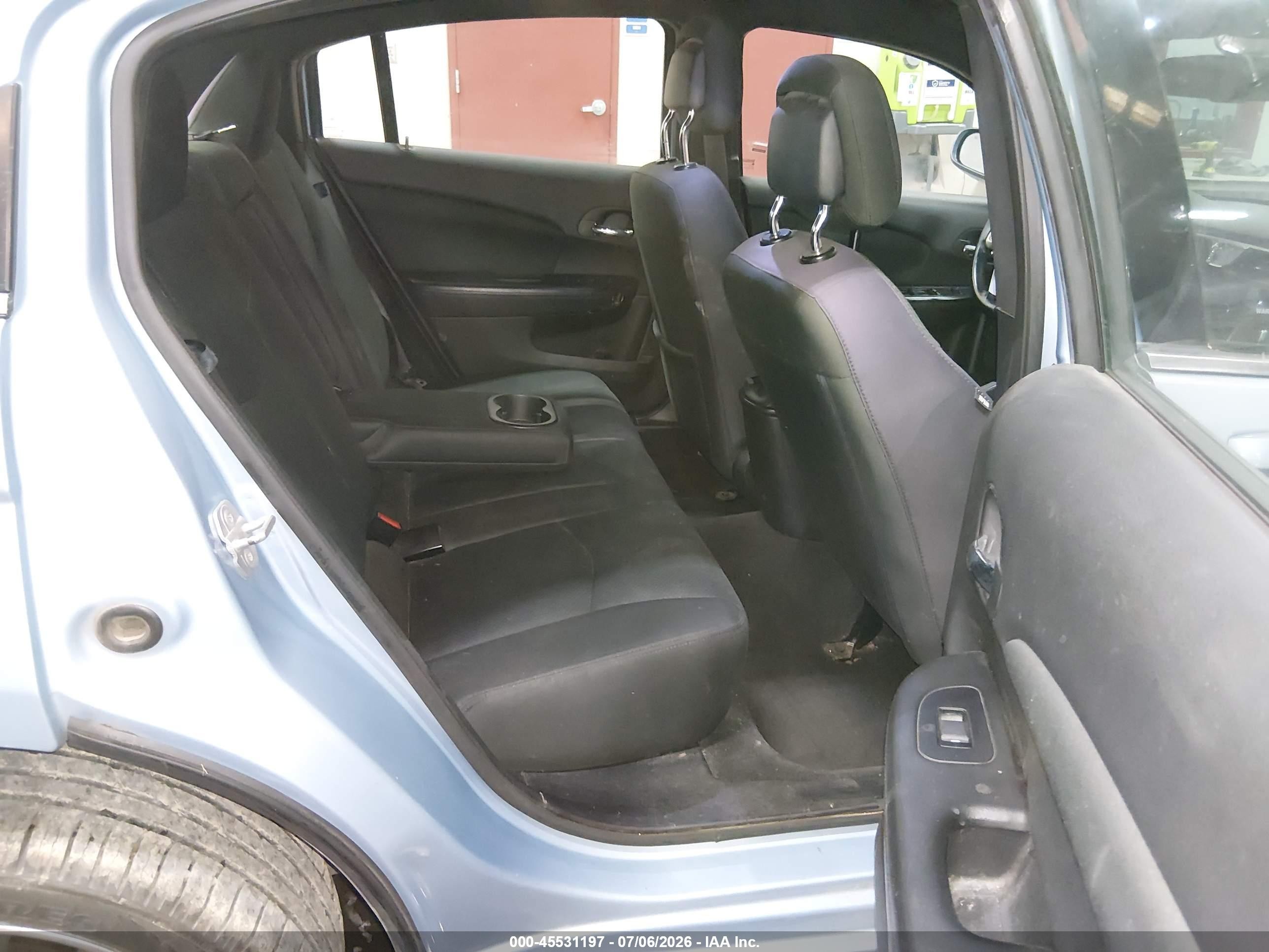 2012 Chrysler 200 Touring Blue vin: 1C3CCBBB5CN175886