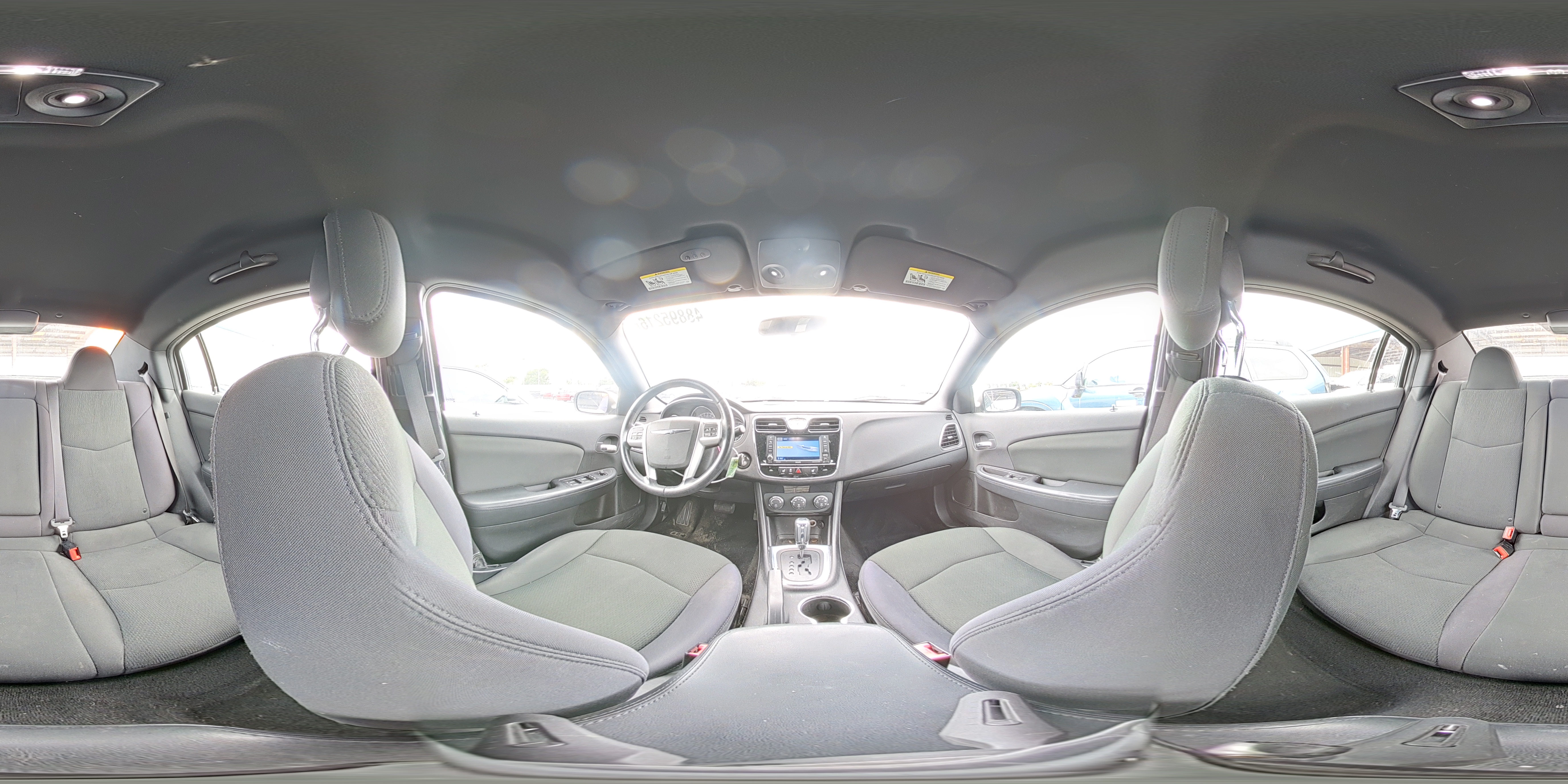 2012 Chrysler 200 Touring White vin: 1C3CCBBB5CN180604